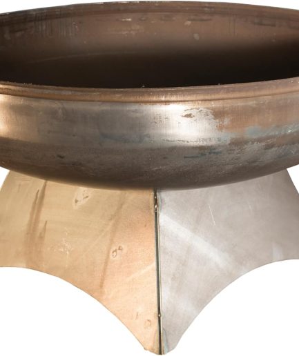 Fire Pit –  Wood Burning Outdoor Fire Pit - 24" Diameter with Standard Base (Made in )